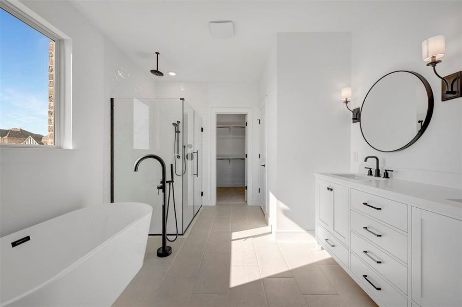 Furnished interior view inside a new home in Timberbrook, Justin (Image 14). Furnished interior view inside a new home in Timberbrook, Justin (Image 14).