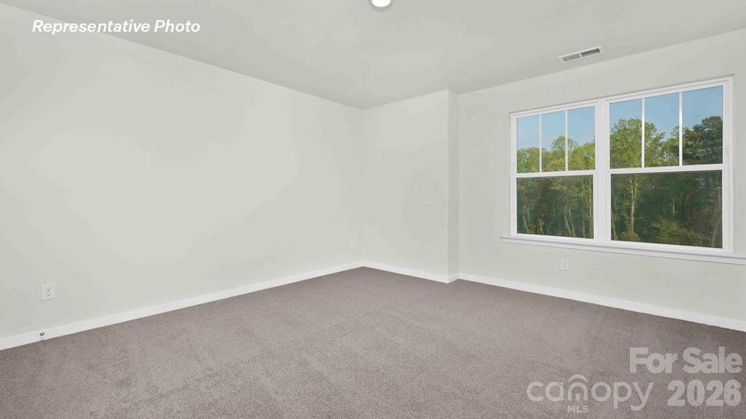 Spacious, unfurnished interior of a new home in Cline Village, Conover (Image 17). Spacious, unfurnished interior of a new home in Cline Village, Conover (Image 17).