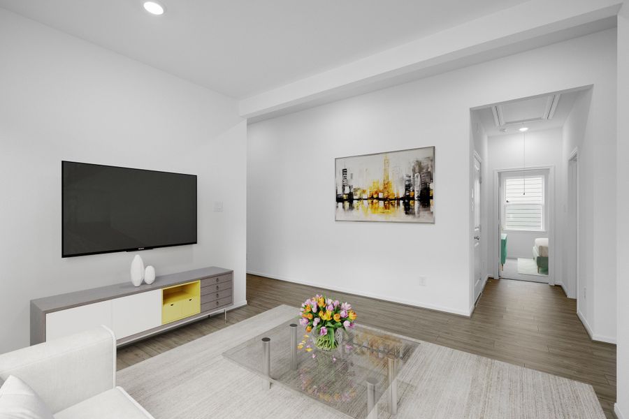 Furnished interior view inside a new home in Hockley Meadows, Hockley (Image 15).