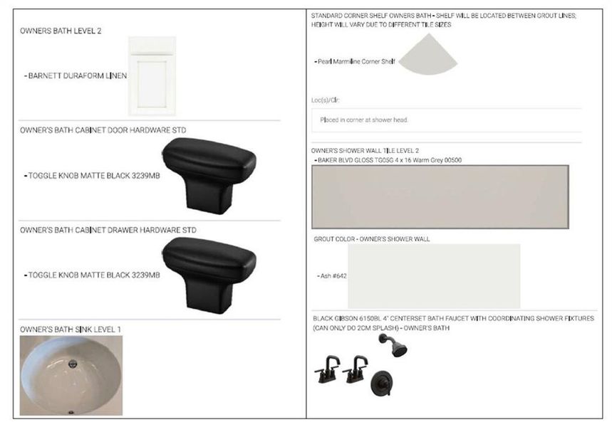 Sample of building materials used in homes in Wilkins Walk, Mableton (Image 14).