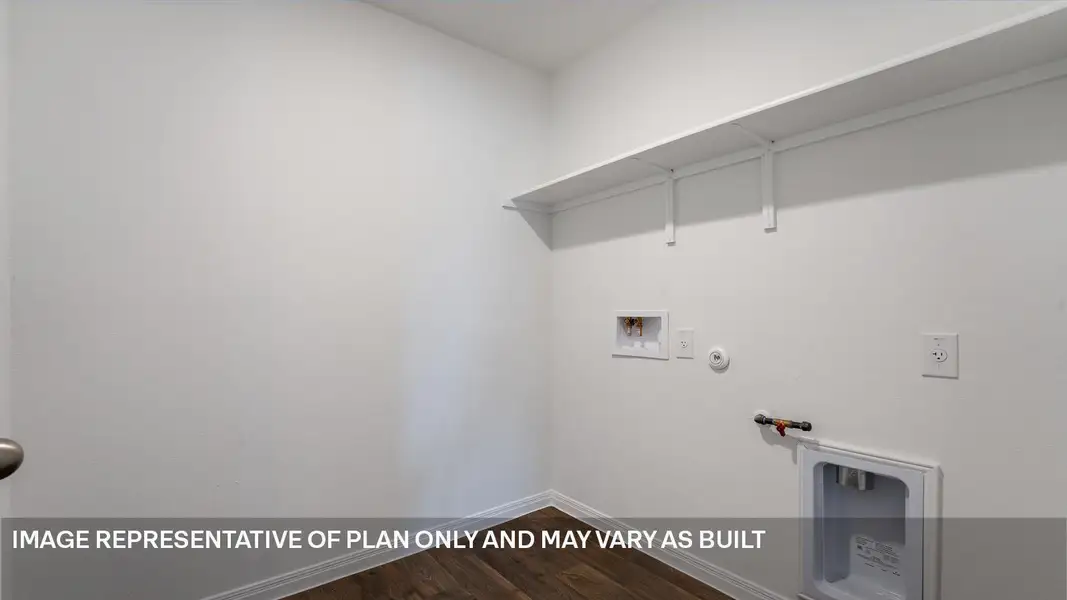 Spacious, unfurnished interior of a new home in Southgrove, Kyle (Image 15).