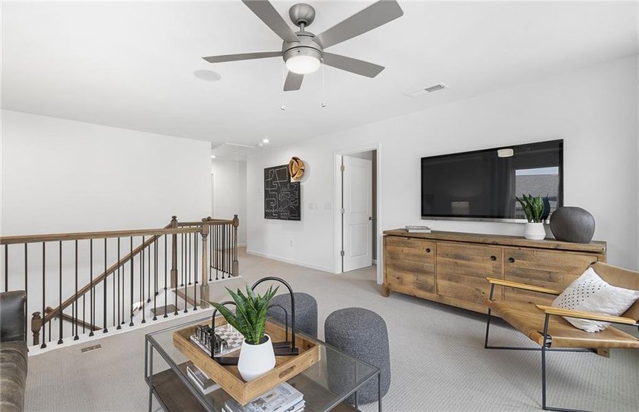 Furnished interior view inside a new home in Sierra Creek, Hoschton (Image 25).