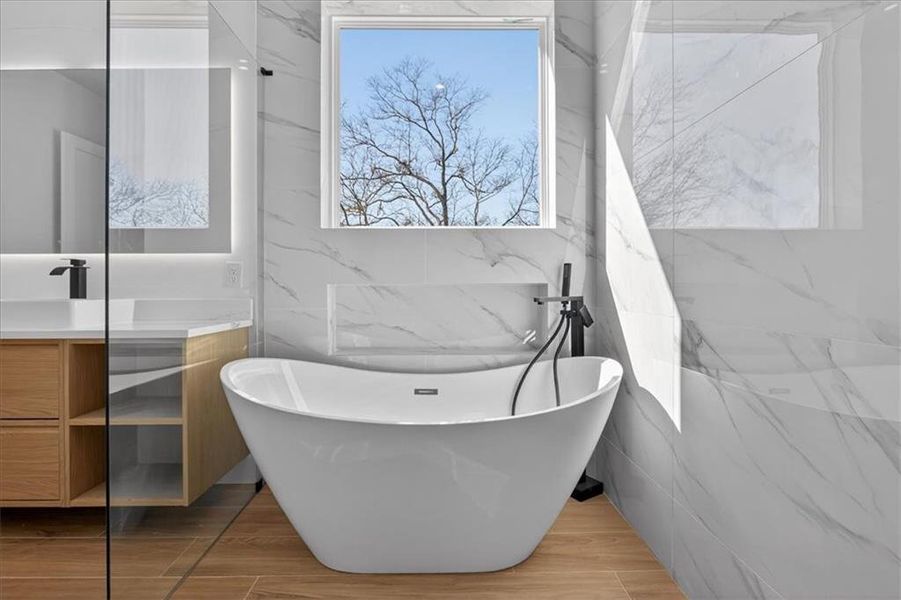 Furnished interior view inside a new home in , Canton (Image 29).