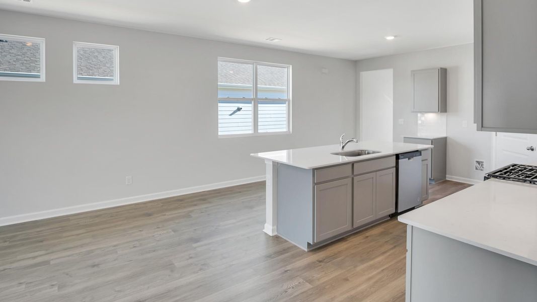 Furnished interior view inside a new home in Nexus South, Gallatin (Image 7).