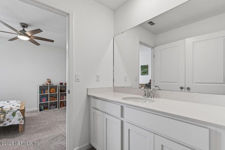 Furnished interior view inside a new home in St Augustine Lakes, St. Augustine (Image 19).