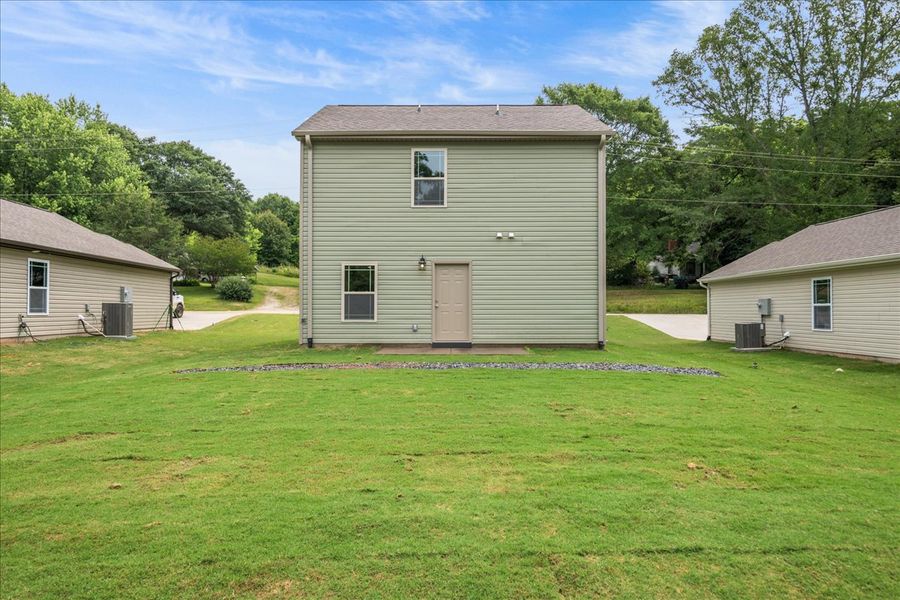 Representative exterior photo of a completed home built from the Branson by Enchanted Homes in Gentry Place, Spartanburg, SC (Image 2).