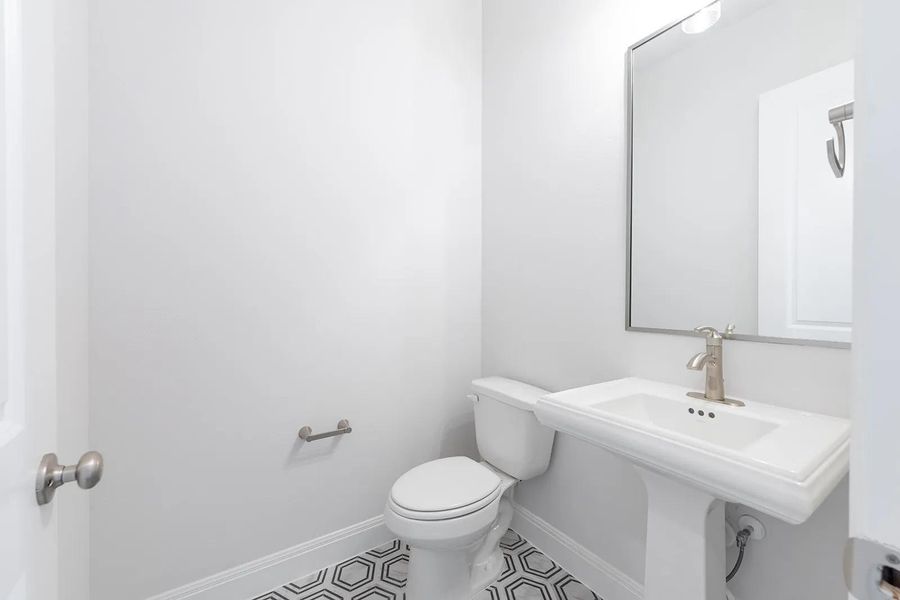Leighton D Half bath Leighton D Half bath