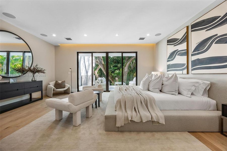 Furnished interior view inside a new home in , Miami (Image 5). Furnished interior view inside a new home in , Miami (Image 5).