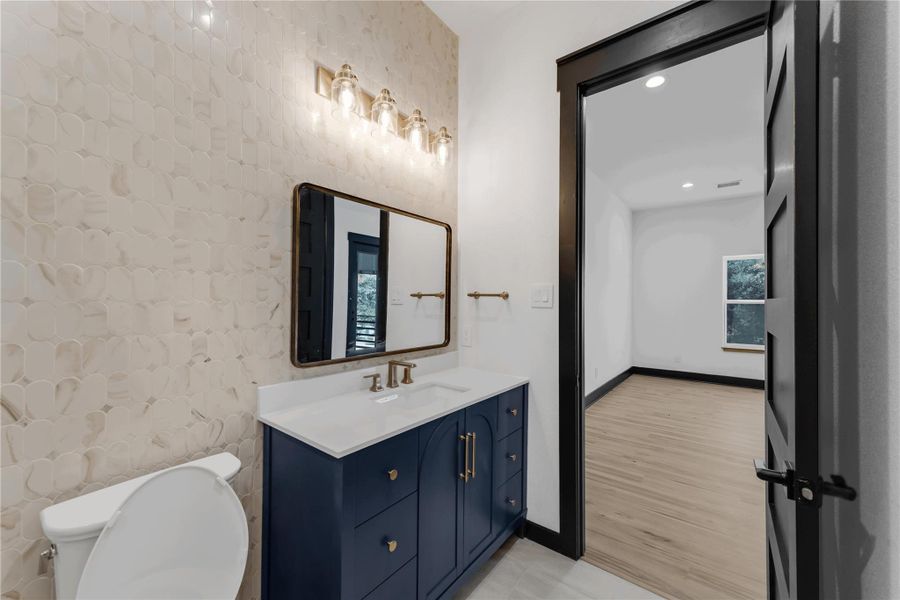 Furnished interior view inside a new home in , Willis (Image 6).