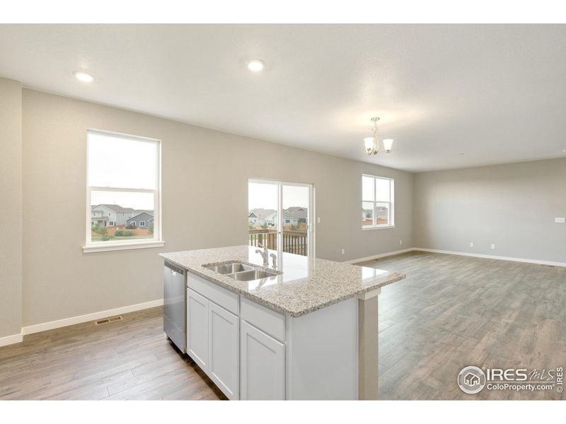 Furnished interior view inside a new home in Westgate, Greeley (Image 10). Furnished interior view inside a new home in Westgate, Greeley (Image 10).