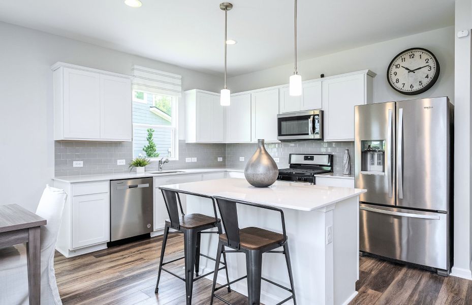 Package A Kitchen with beautiful white cabinets an Package A Kitchen with beautiful white cabinets an