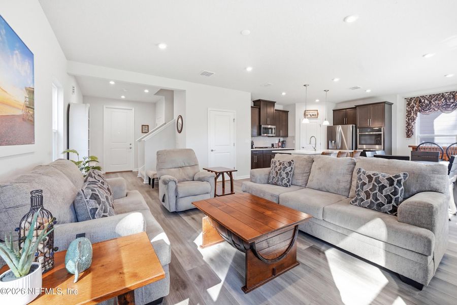 Furnished interior view inside a new home in , St. Augustine (Image 8).