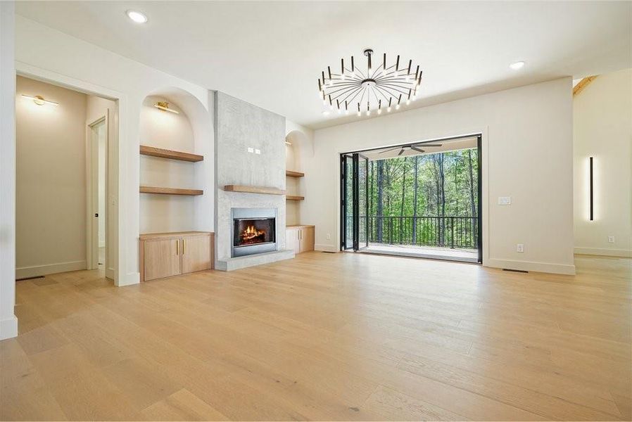 Spacious, unfurnished interior of a new home in , Canton (Image 63).