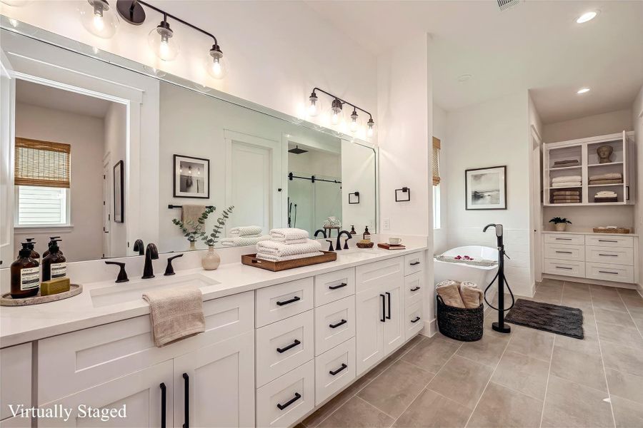Furnished interior view inside a new home in , Montgomery (Image 8).