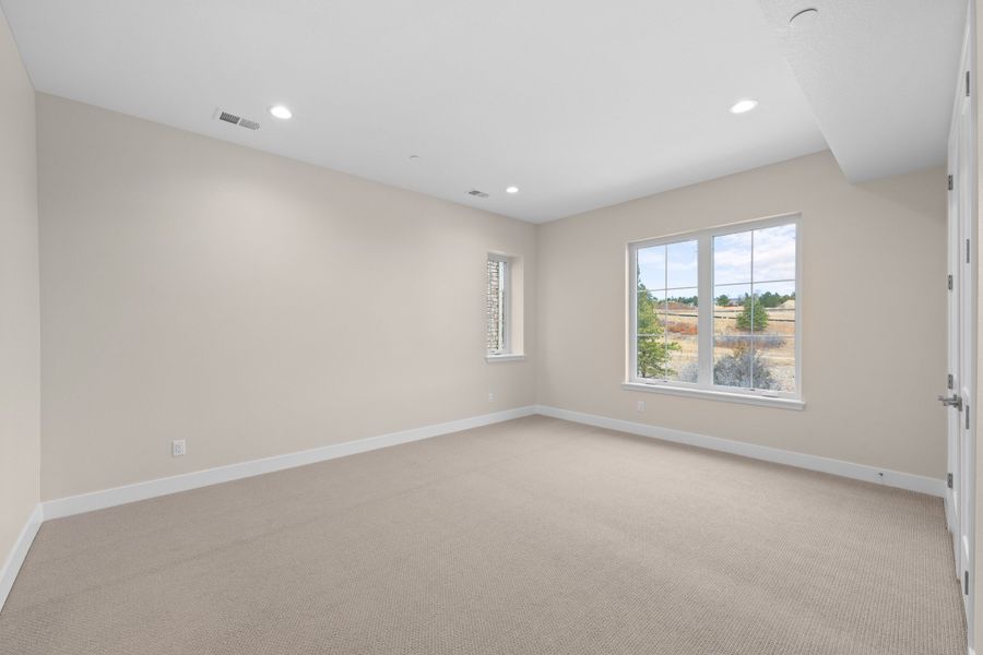 Representative unfurnished interior of a home built from the Residence 2 by Trumark Homes in The Summit at Castle Pines, Castle Pines (Image 14).