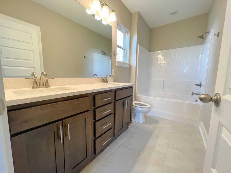 Furnished interior view inside a new home in Westfield Garden Homes, Gallatin (Image 4).