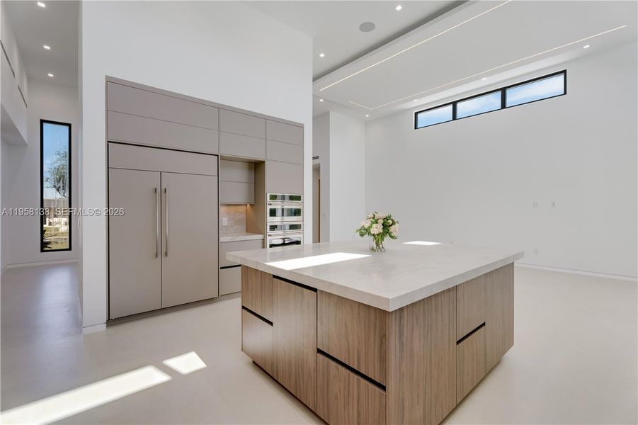 Furnished interior view inside a new home in , Miami (Image 15).