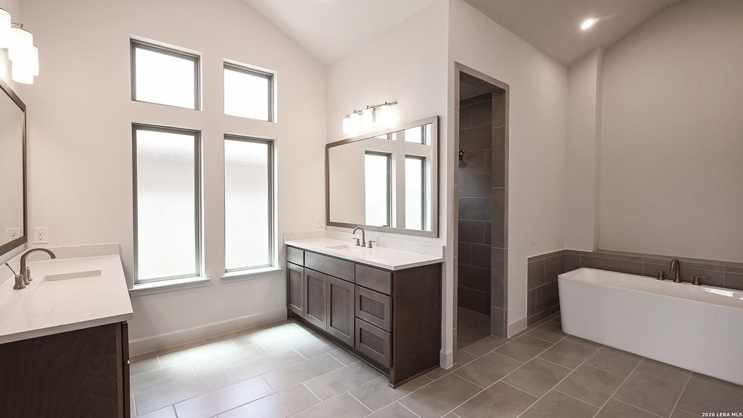 Furnished interior view inside a new home in Veramendi, New Braunfels (Image 14).
