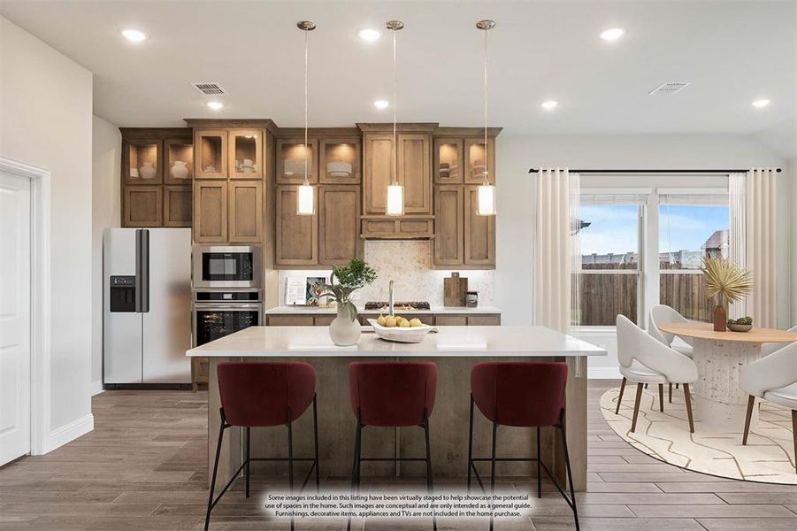 Furnished interior view inside a new home in Sonoma Verde, McLendon-Chisholm (Image 11).