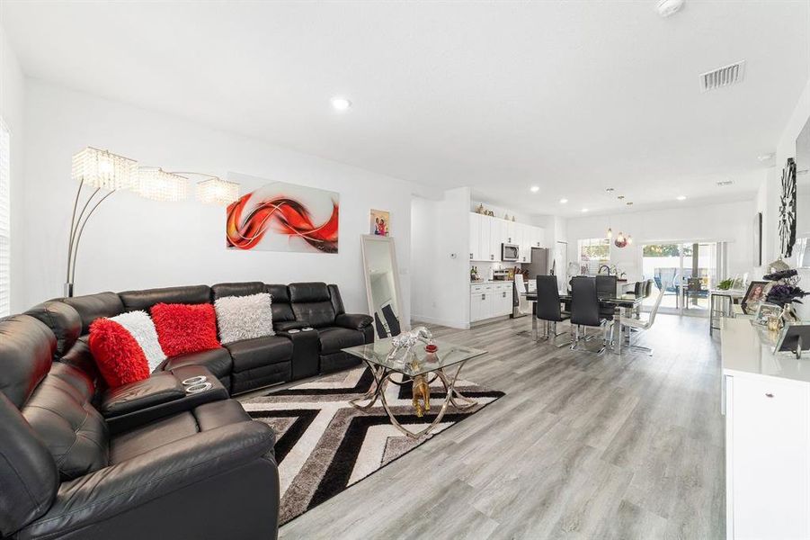 Furnished interior view inside a new home in , Ocala (Image 19). Furnished interior view inside a new home in , Ocala (Image 19).