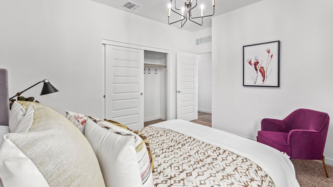 Representative furnished interior of a home built from the Citrine - Plan 5042 by D.R. Horton in Tortolita Trails, Marana (Image 25).