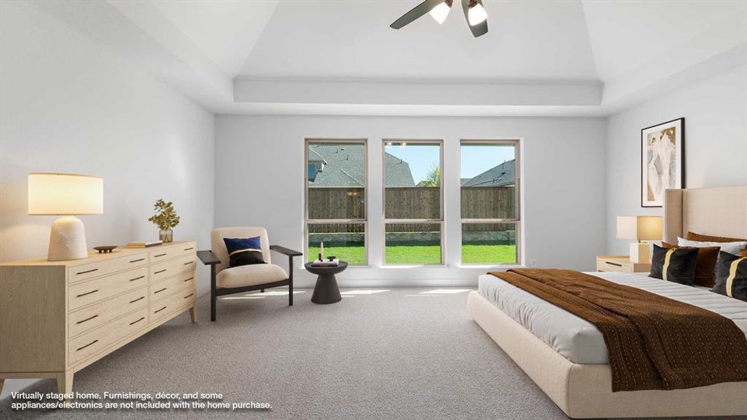 Furnished interior view inside a new home in North Sky 65', Celina (Image 8). Furnished interior view inside a new home in North Sky 65', Celina (Image 8).