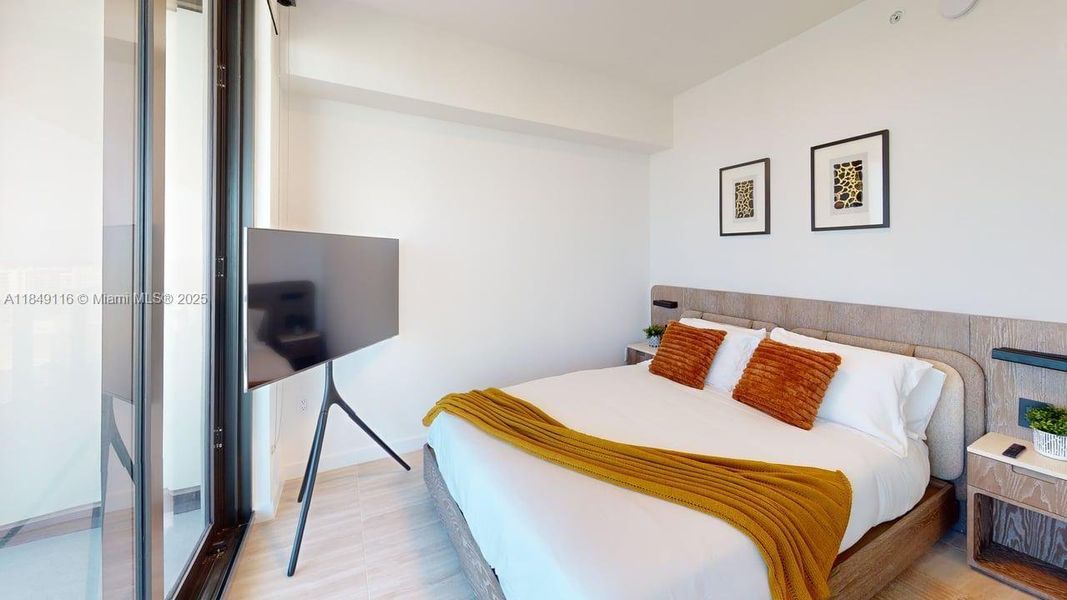 Furnished interior view inside a new home in , Miami Beach (Image 3).