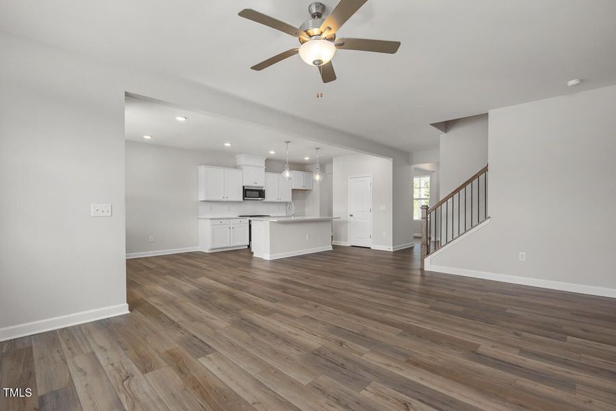 Spacious, unfurnished interior of a new home in Woodland Crossing, Zebulon (Image 19).