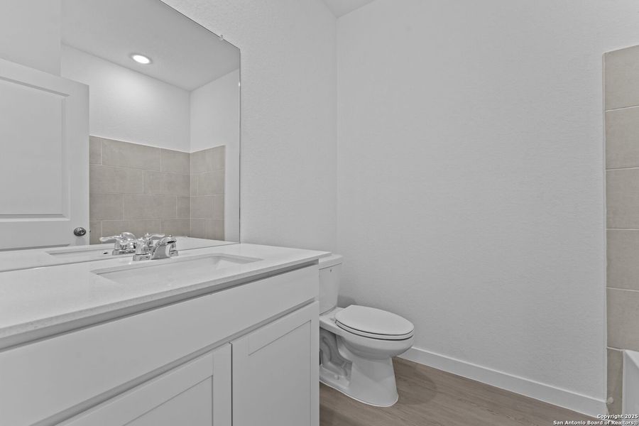 Furnished interior view inside a new home in Parkside: Coastline Collection, New Braunfels (Image 5).