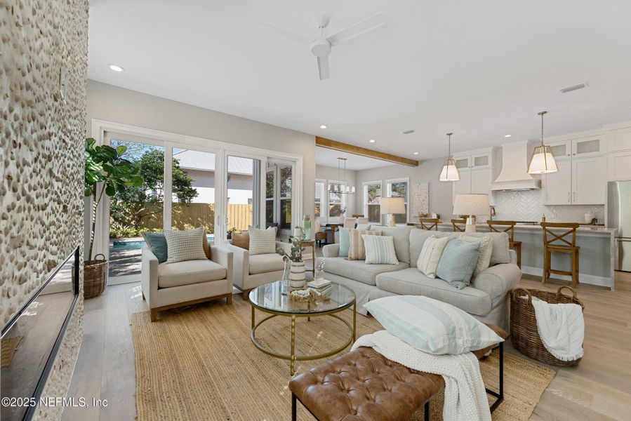Furnished interior view inside a new home in , Ponte Vedra Beach (Image 32).