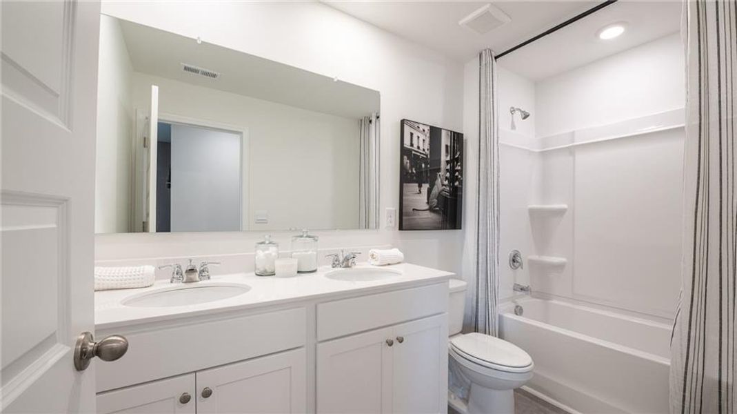 Furnished interior view inside a new home in Mableton Station, Mableton (Image 25). Furnished interior view inside a new home in Mableton Station, Mableton (Image 25).