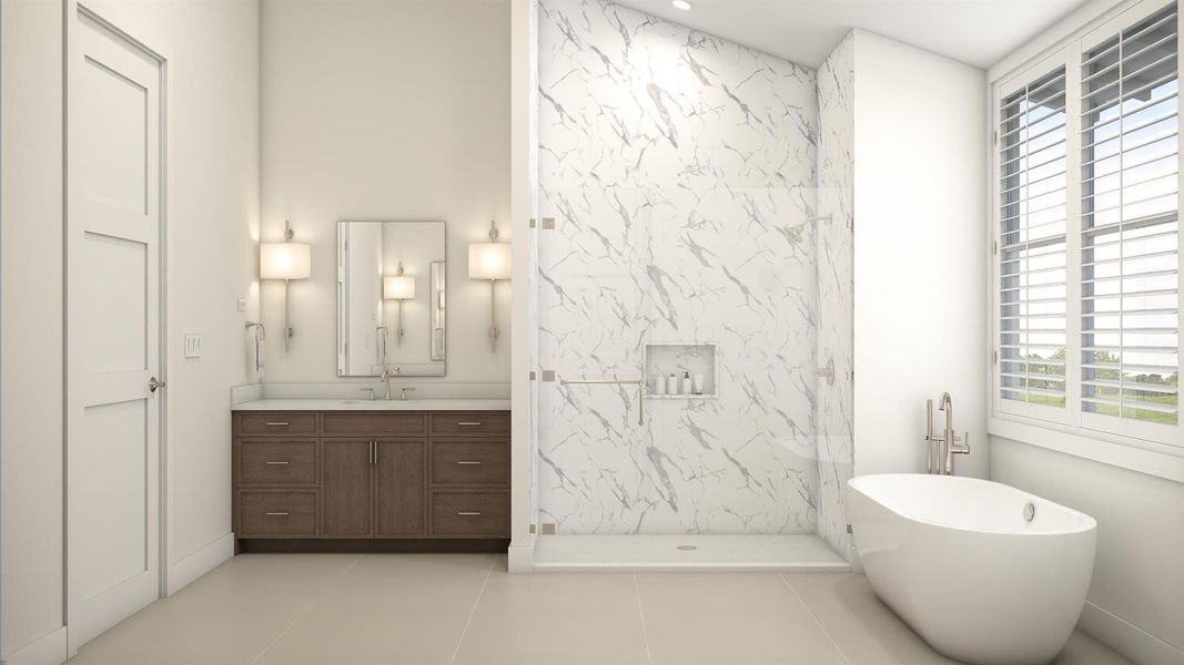 Furnished interior view inside a new home in , Fort Pierce (Image 5). Furnished interior view inside a new home in , Fort Pierce (Image 5).