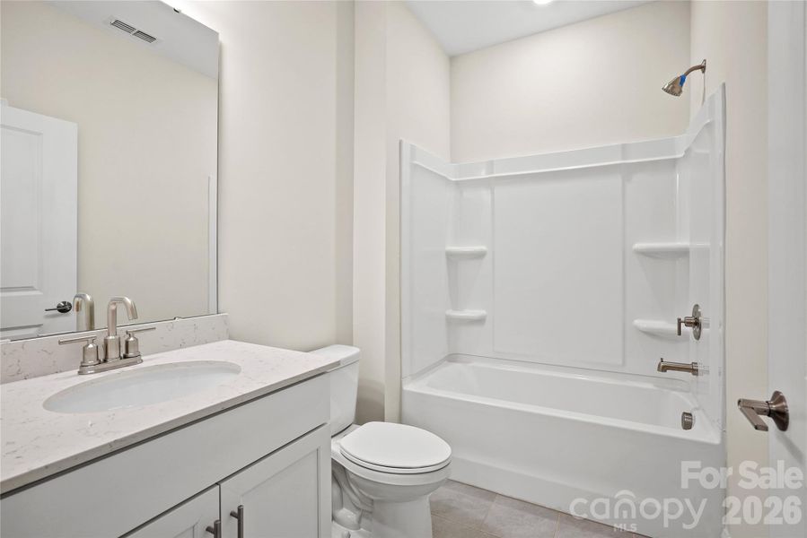 Secondary bathroom