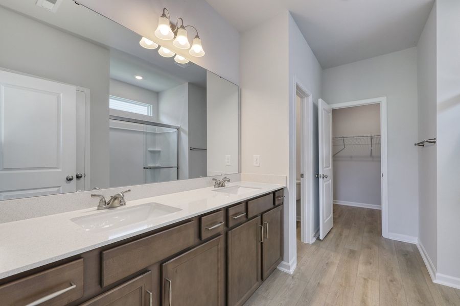 Furnished interior view inside a new home in Jordan Grove, Conway (Image 15). Furnished interior view inside a new home in Jordan Grove, Conway (Image 15).