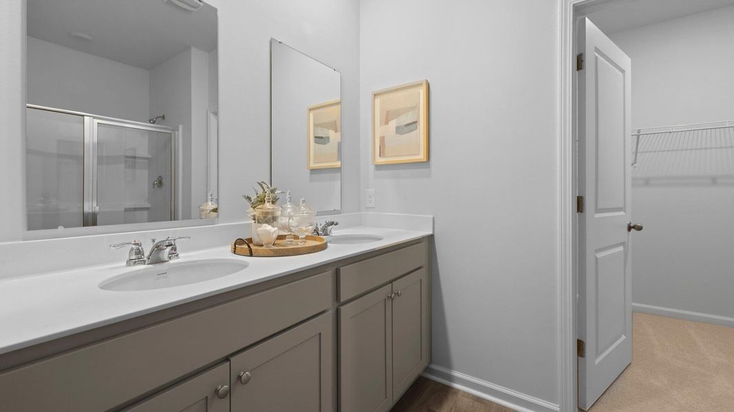 Furnished interior view inside a new home in Pine Hills at Cane Bay, Summerville (Image 16).