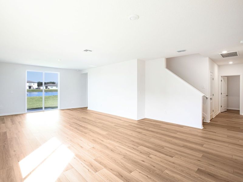 Spacious, unfurnished interior of a new home in Oakfield Trails - Classic Series, Parrish (Image 10).