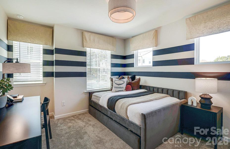 Furnished interior view inside a new home in Galloway Towns, Charlotte (Image 29).