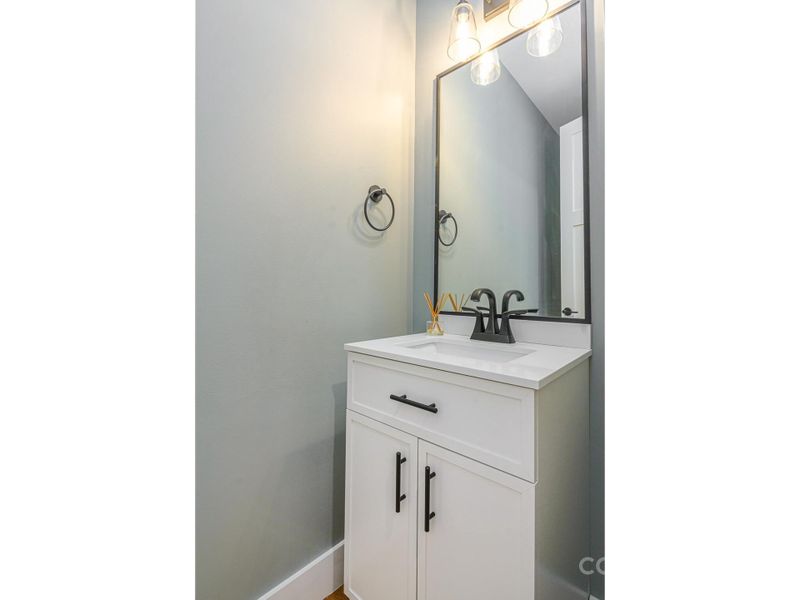 Powder Room On Main Level