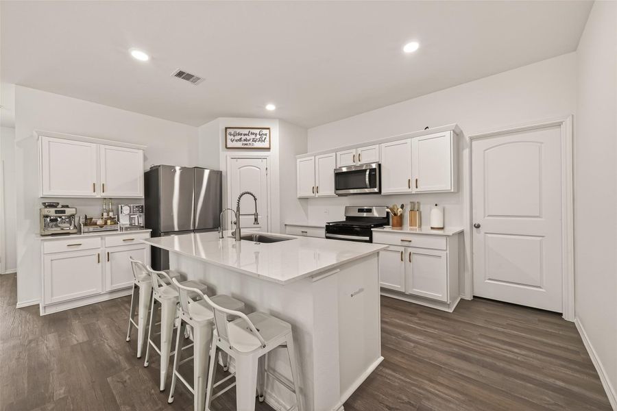Furnished interior view inside a new home in Grand Pines, Magnolia (Image 46).