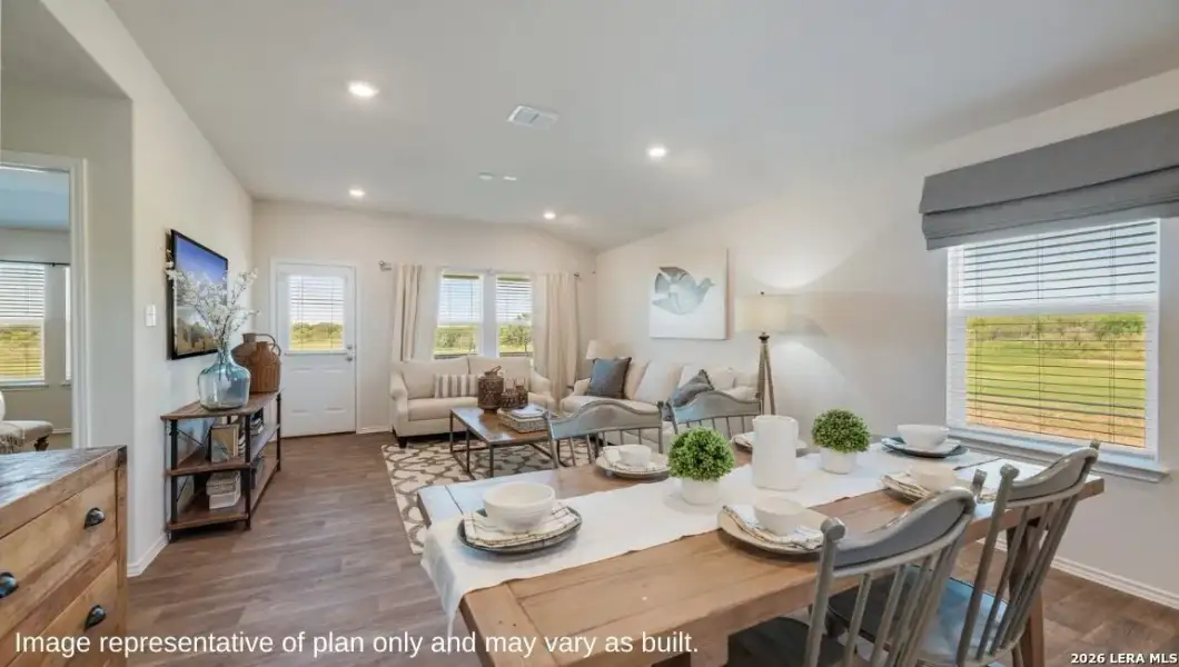 Furnished interior view inside a new home in Stonehill, San Antonio (Image 11).