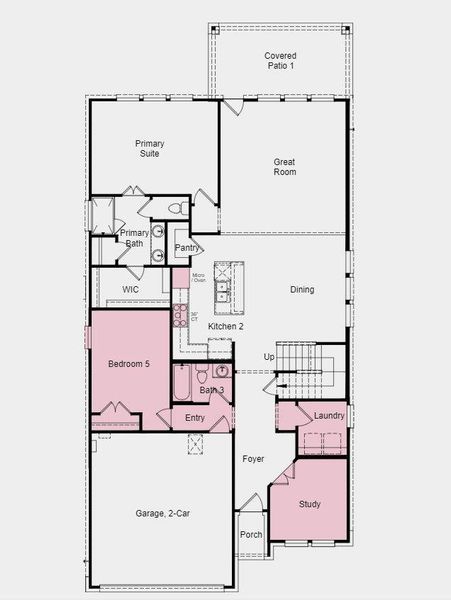 Structural options added include: gourmet kitchen 2, additional downstairs bedroom and bath, 8' interior doors, covered outdoor living and study.