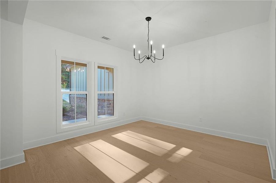 Spacious, unfurnished interior of a new home in , Calhoun (Image 17).