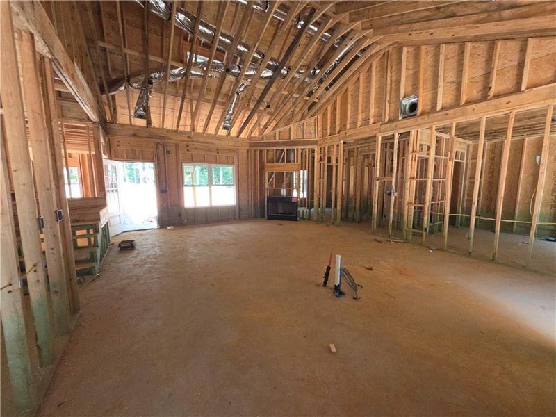 In-progress construction of a new home in , Carrollton, GA (Image 23).