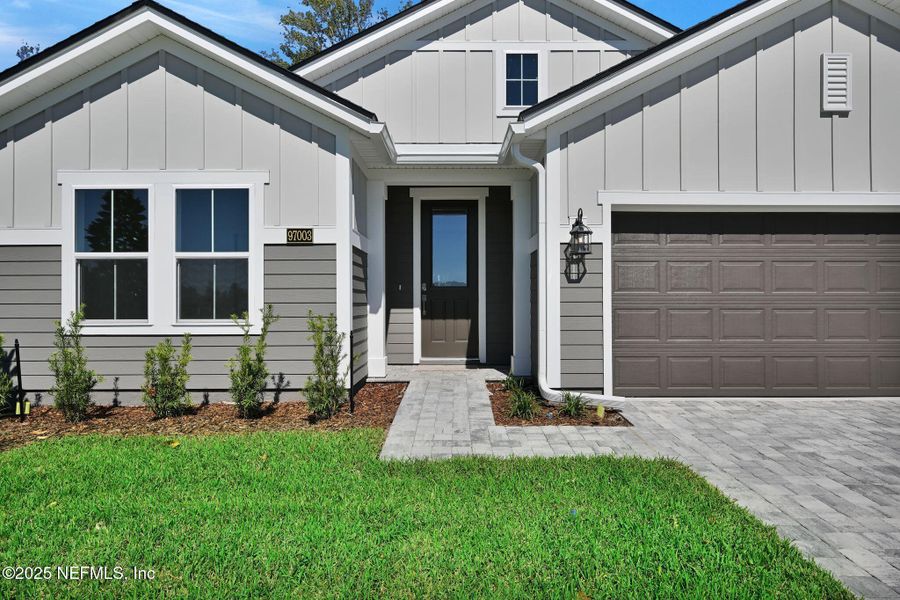 Exterior details and patio area of a home in McGirt's Creek, Yulee (Image 22).
