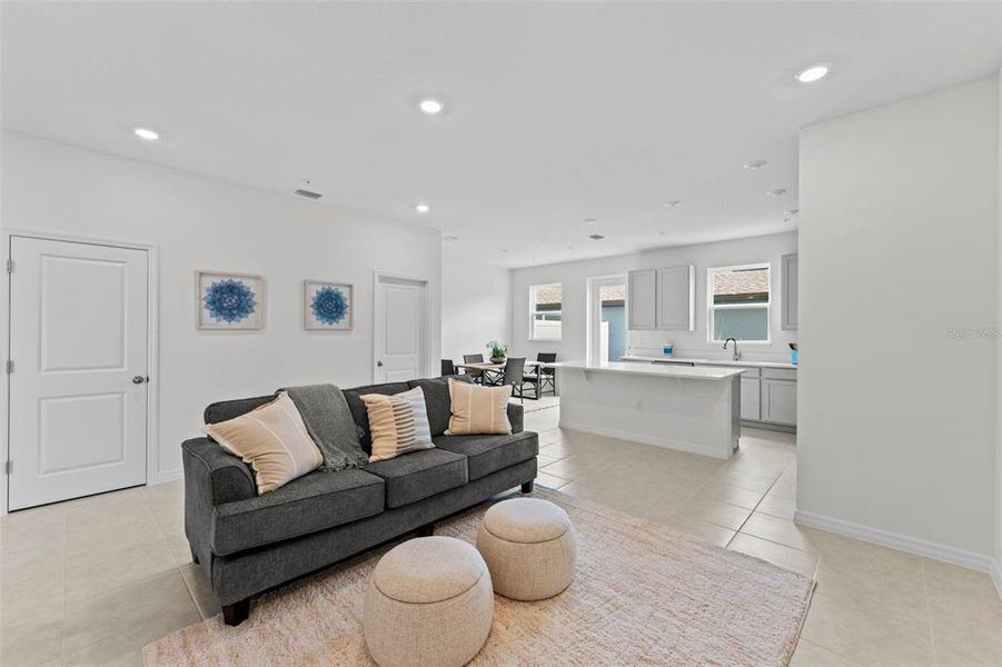 Furnished interior view inside a new home in Eden Crest, Apopka (Image 4).