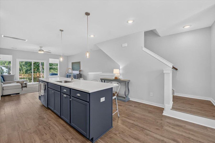 Furnished interior view inside a new home in , Hanahan (Image 7).