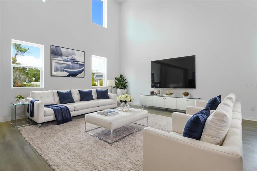 Furnished interior view inside a new home in Ellington Place, St. Cloud (Image 6).