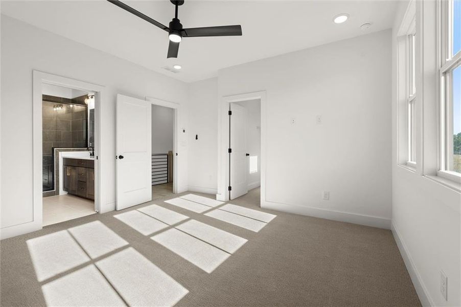 Spacious, unfurnished interior of a new home in , Alpharetta (Image 28).