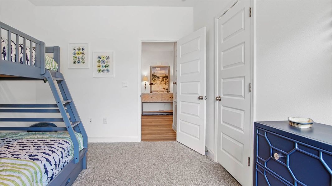 Representative furnished interior of a home built from the Delray by D.R. Horton in Bayside at Ward Creek, Panama City Beach (Image 33). Representative furnished interior of a home built from the Delray by D.R. Horton in Bayside at Ward Creek, Panama City Beach (Image 33).