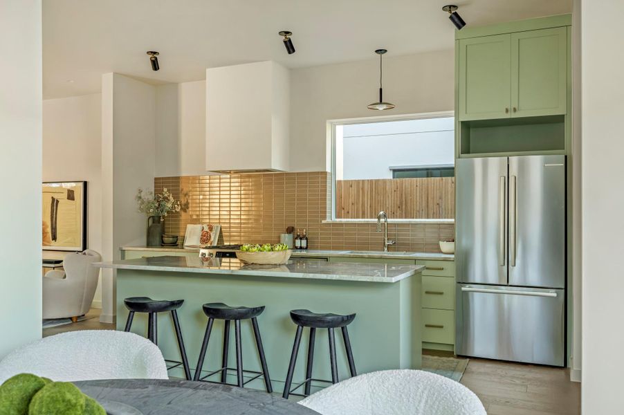 Furnished interior view inside a new home in , Austin (Image 5). Furnished interior view inside a new home in , Austin (Image 5).